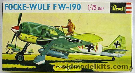 Revell 1/72 Focke-Wulf FW-190 - Great Britain Issue, H615 plastic model kit